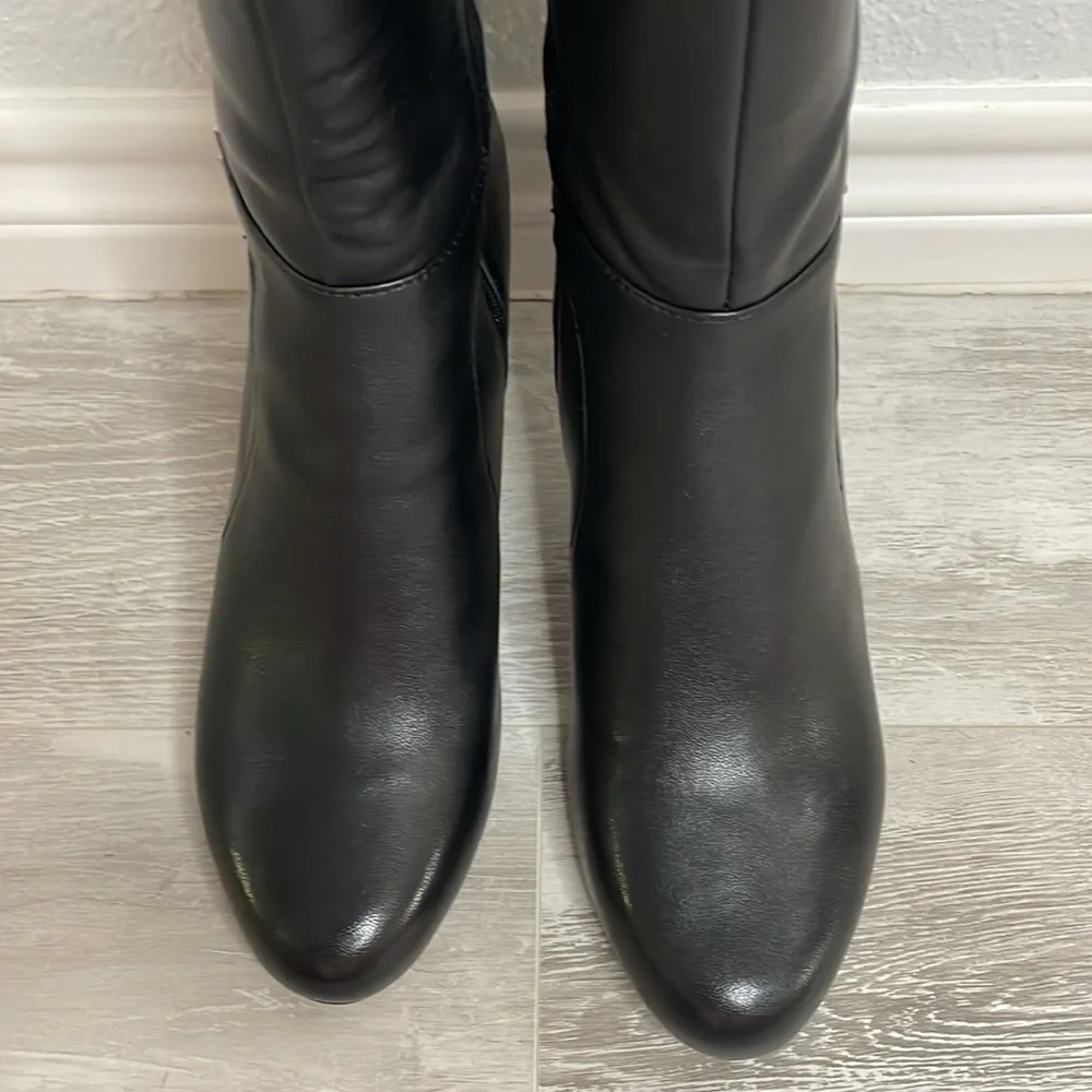 Bandolino Black Heeled Boots - Picture 3 of 8